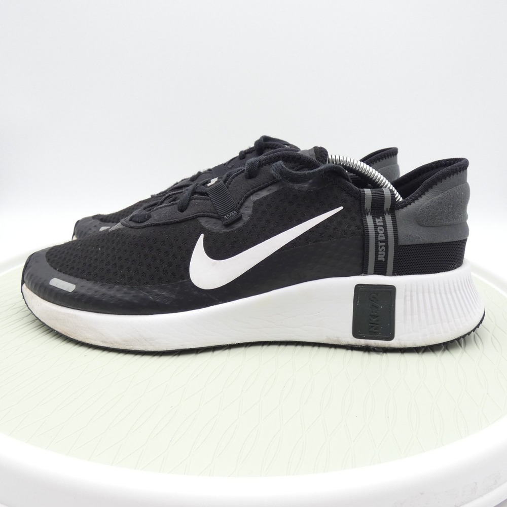 Nike Reposto CZ631-012 Mens 11 Running Athletic Shoes Black White Gray Sneakers